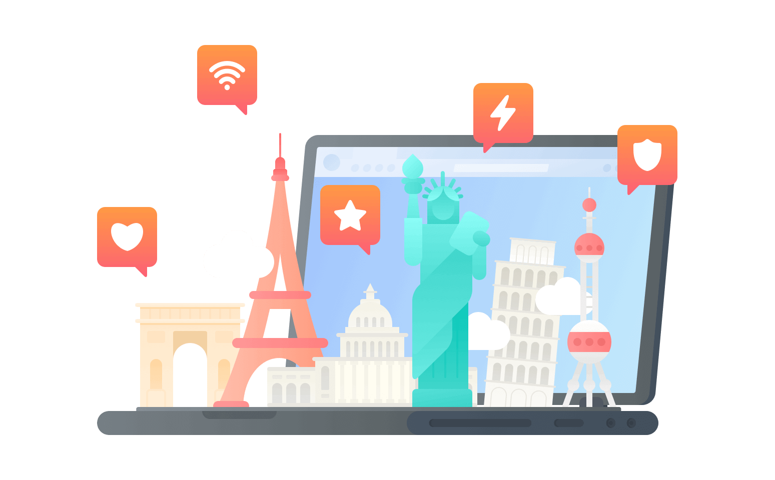 在卢森堡连接到中国的软件 - 翻回VPN